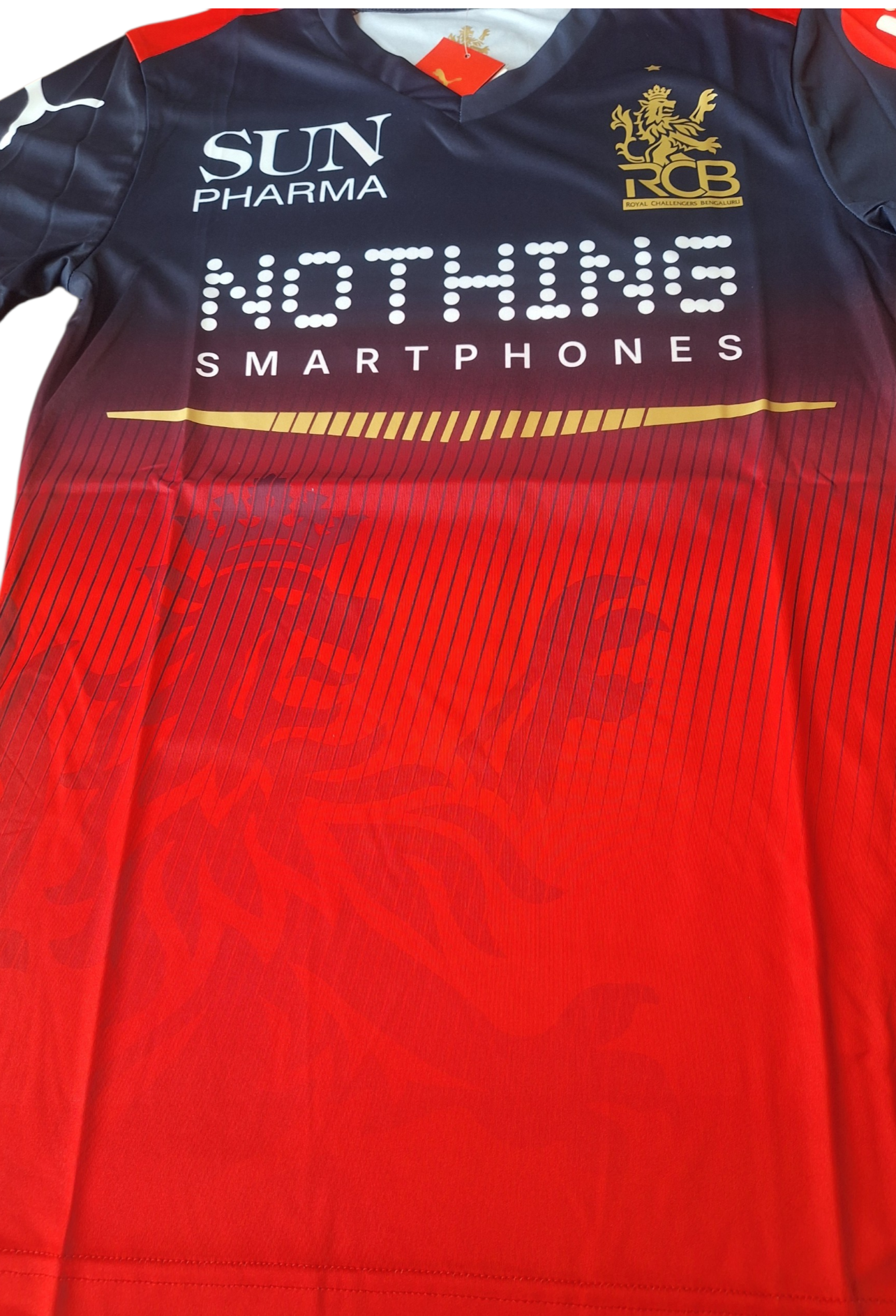 RCB 2026 PLAYER Replica Red- Short Sleeve Shirt - Image 2