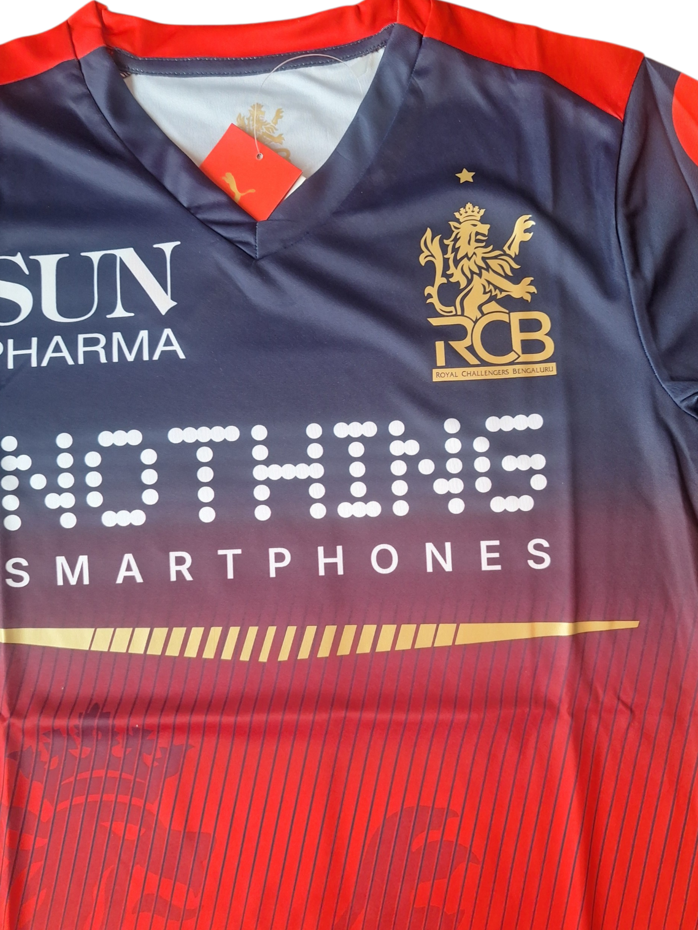 RCB 2026 PLAYER Replica Red- Short Sleeve Shirt - Image 3