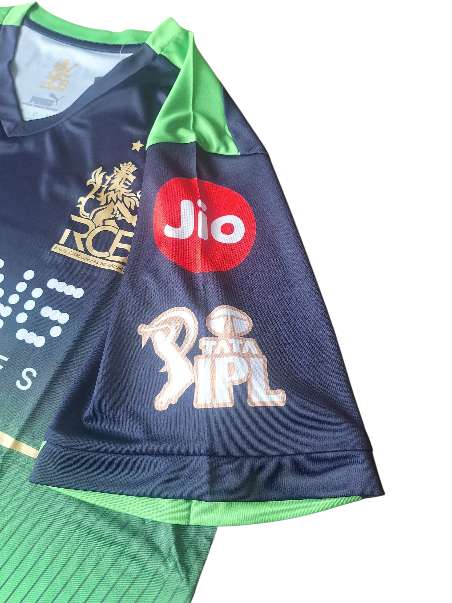 RCB 2026 PLAYER Replica Green- Short Sleeve Shirt - Image 3