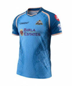 GUJARAT TITANS 2026 PLAYER TRAINING- Sky Short Sleeve Shirt