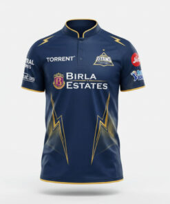 GUJARAT TITANS 2026 PLAYER REPLICA-Navy Short Sleeve Shirt