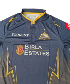Alternative view of GUJARAT TITANS 2026 PLAYER REPLICA-Navy Short Sleeve Shirt